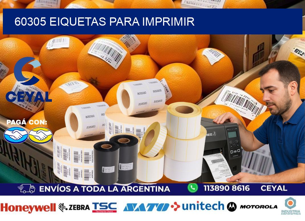 60305 EIQUETAS PARA IMPRIMIR