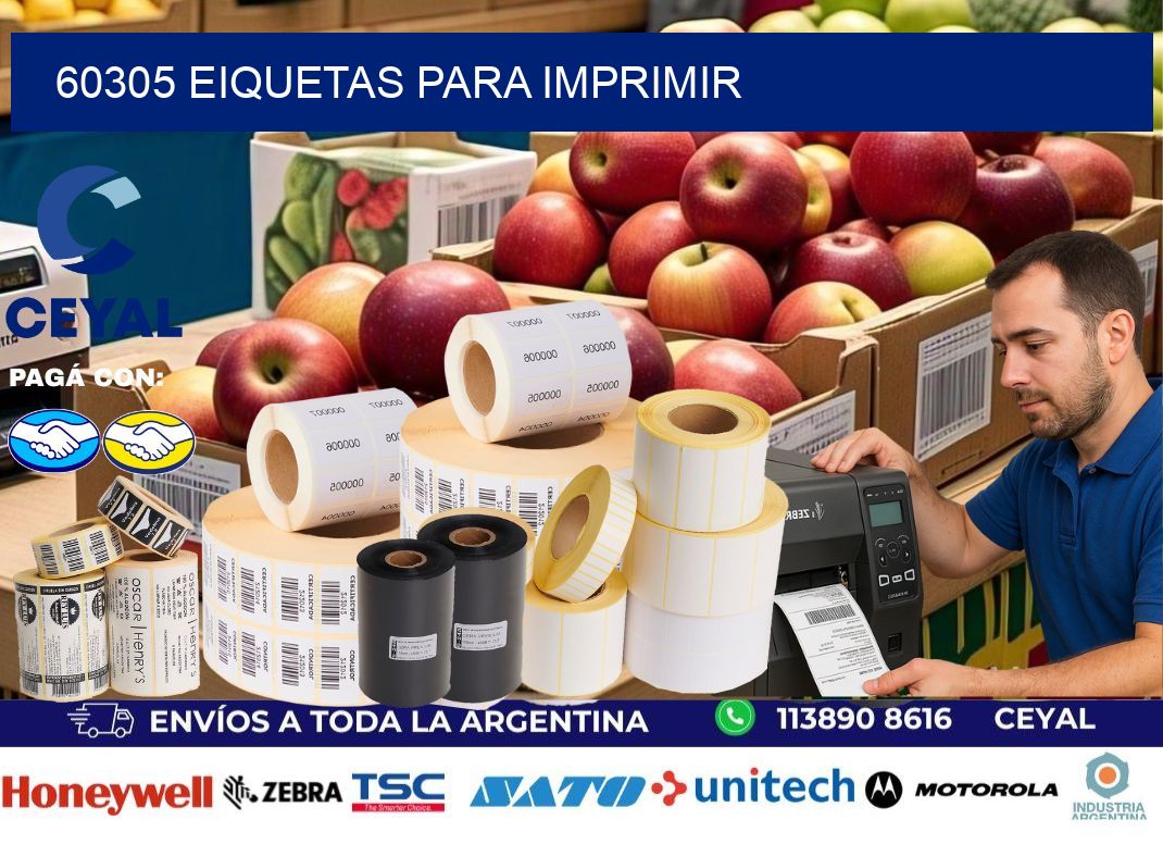 60305 EIQUETAS PARA IMPRIMIR