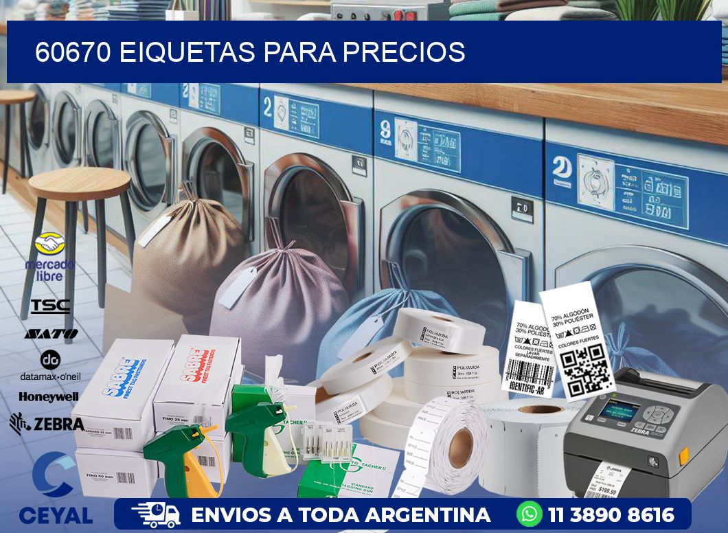 60670 EIQUETAS PARA PRECIOS