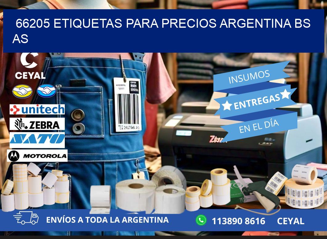 66205 ETIQUETAS PARA PRECIOS ARGENTINA BS AS