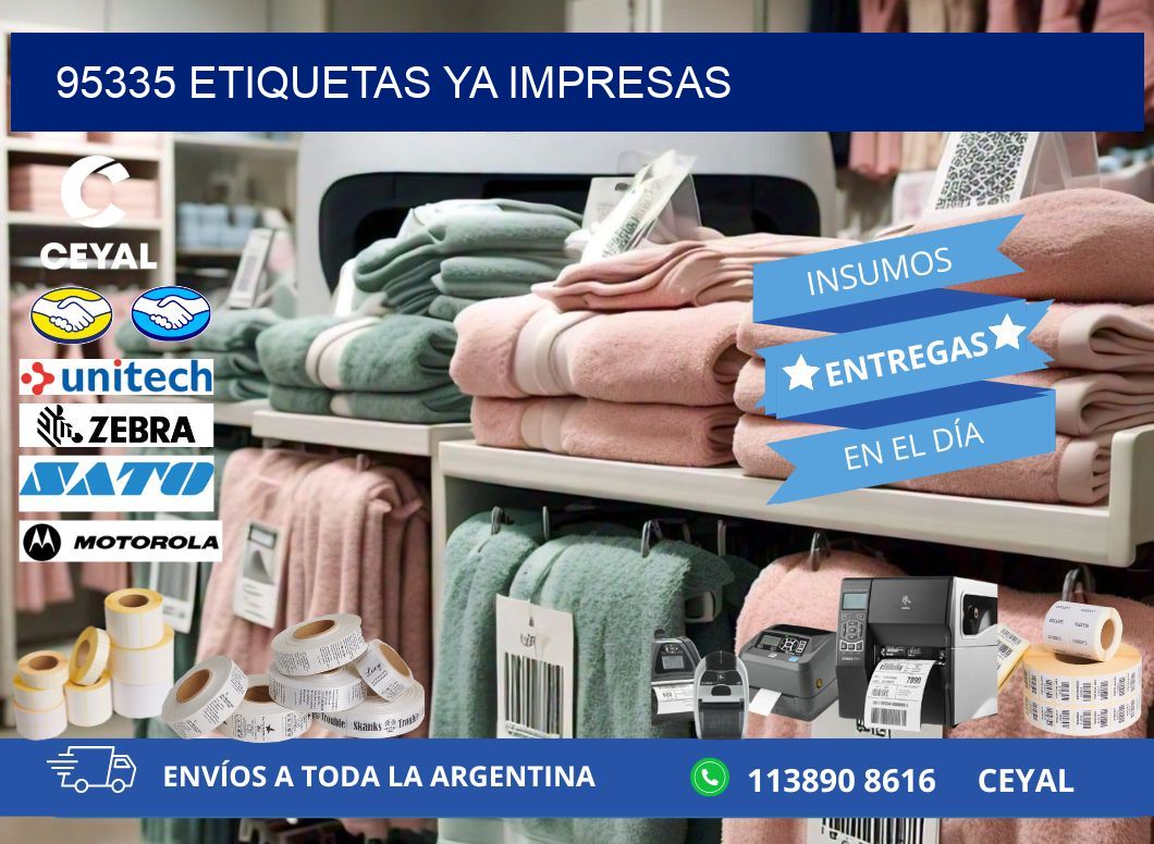 95335 ETIQUETAS YA IMPRESAS