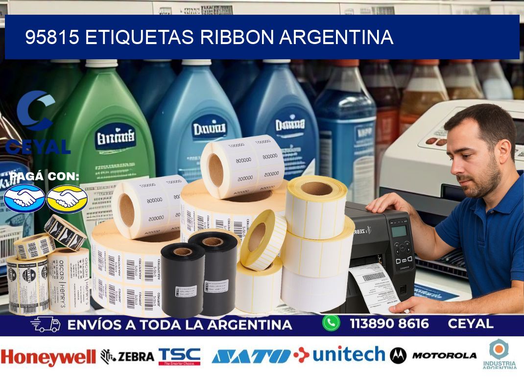 95815 etiquetas ribbon argentina