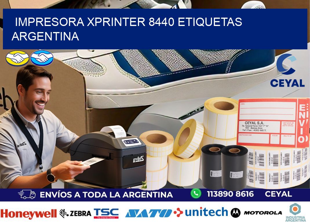 Impresora xprinter 8440 etiquetas argentina