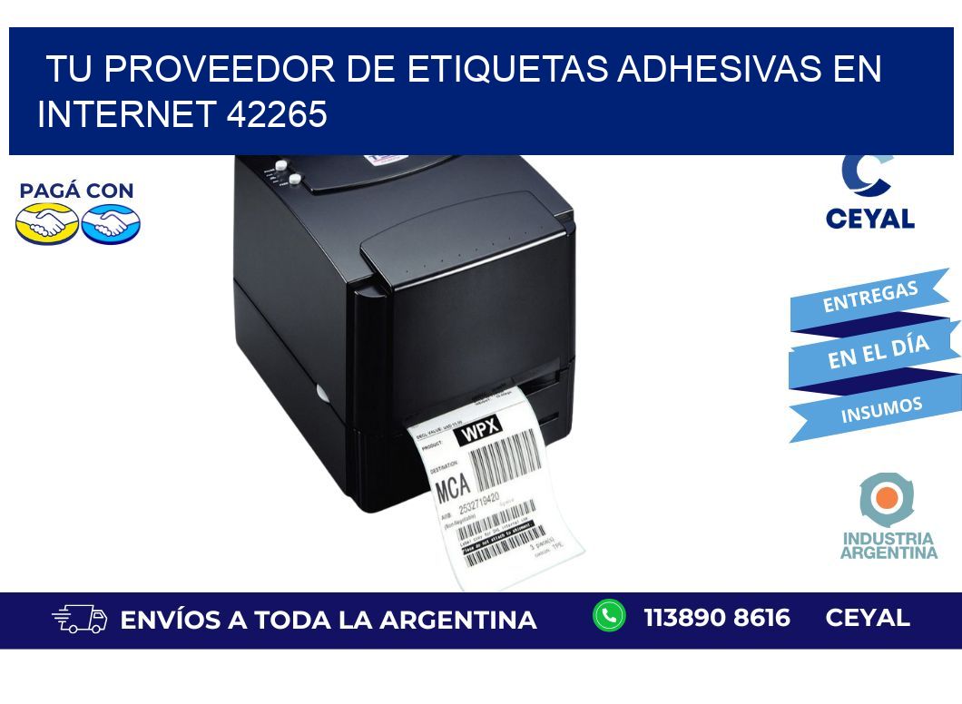 Tu Proveedor de Etiquetas Adhesivas en Internet 42265