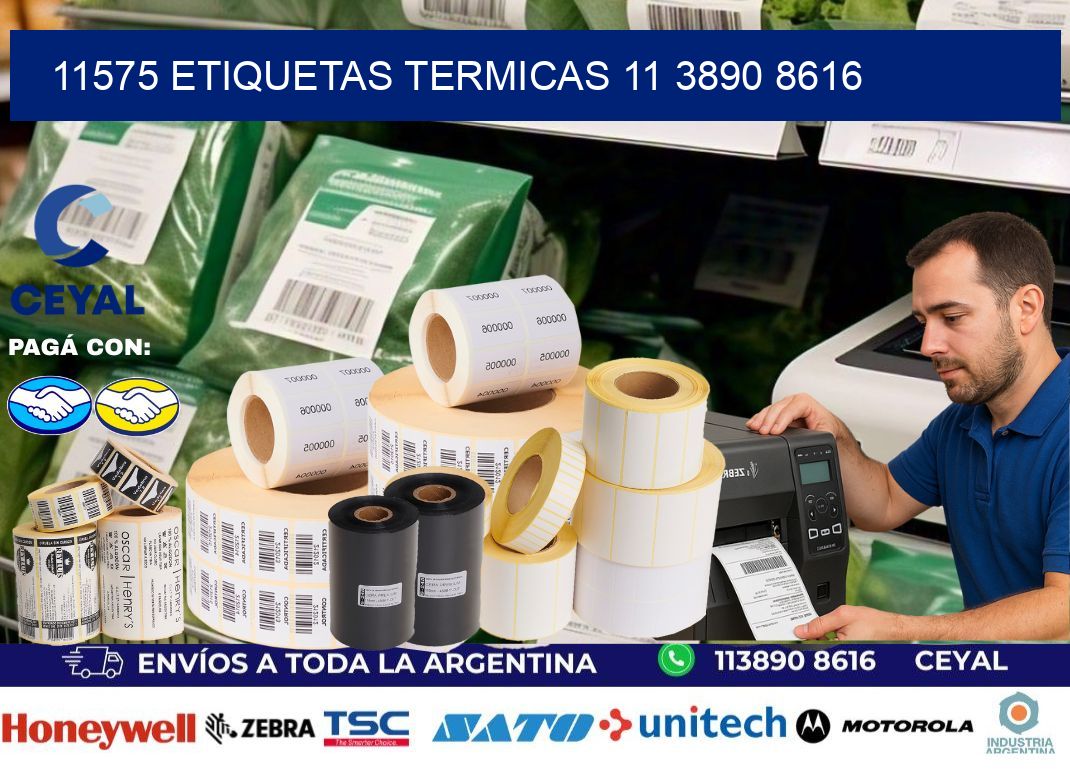11575 ETIQUETAS TERMICAS 11 3890 8616
