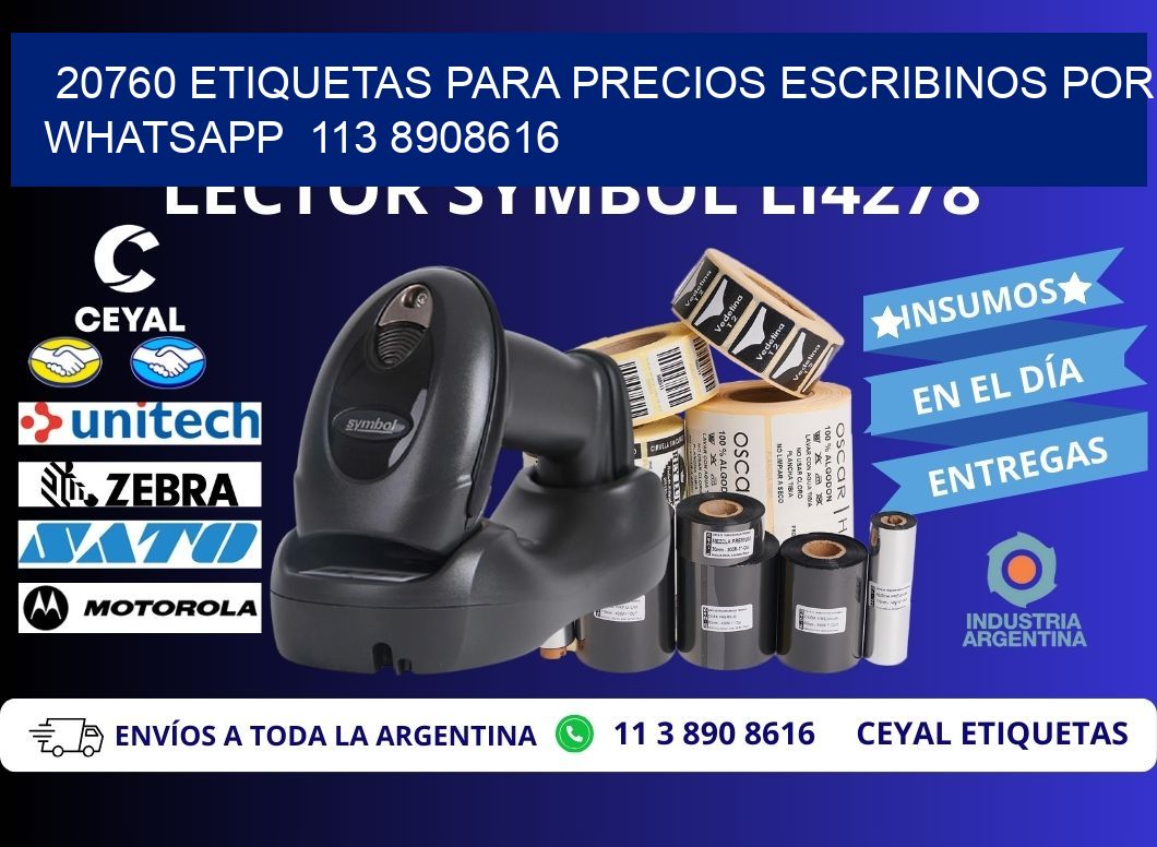 20760 ETIQUETAS PARA PRECIOS ESCRIBINOS POR WHATSAPP  113 8908616