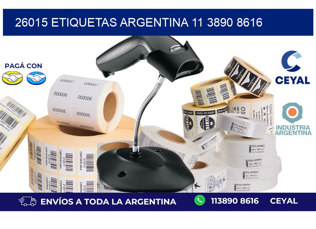 26015 ETIQUETAS ARGENTINA 11 3890 8616
