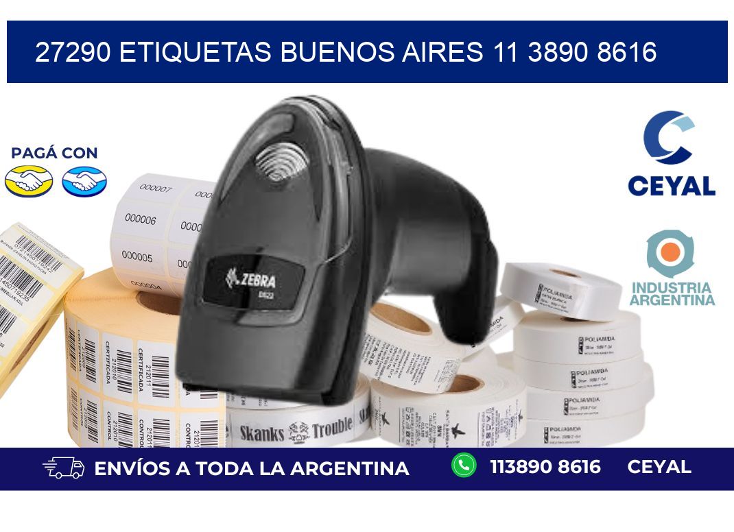27290 ETIQUETAS BUENOS AIRES 11 3890 8616