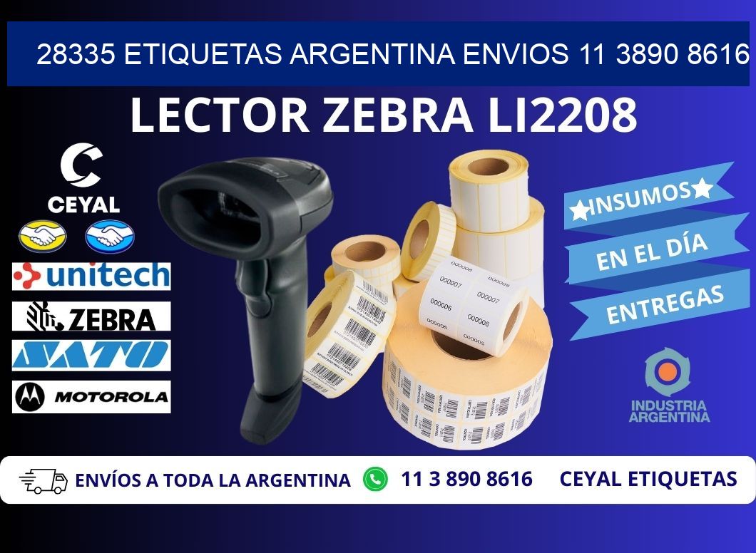 28335 ETIQUETAS ARGENTINA ENVIOS 11 3890 8616