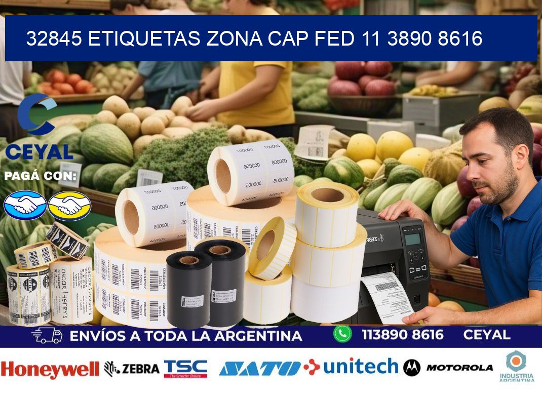 32845 ETIQUETAS ZONA CAP FED 11 3890 8616