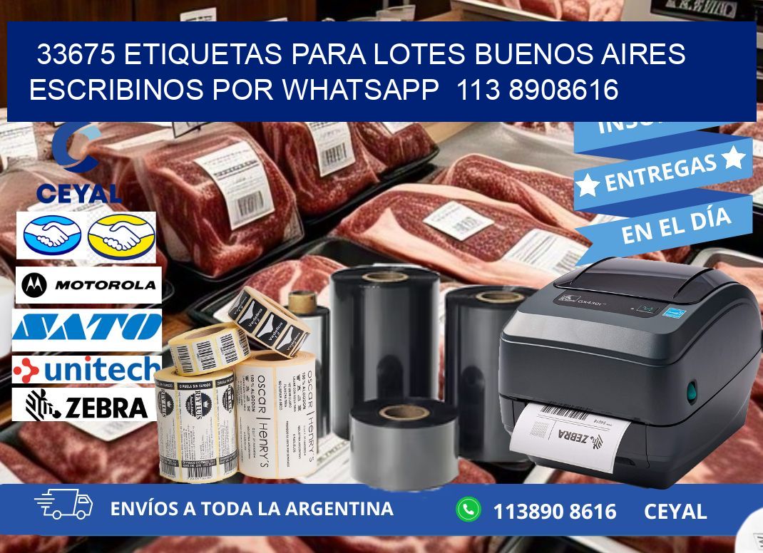 33675 ETIQUETAS PARA LOTES BUENOS AIRES ESCRIBINOS POR WHATSAPP  113 8908616