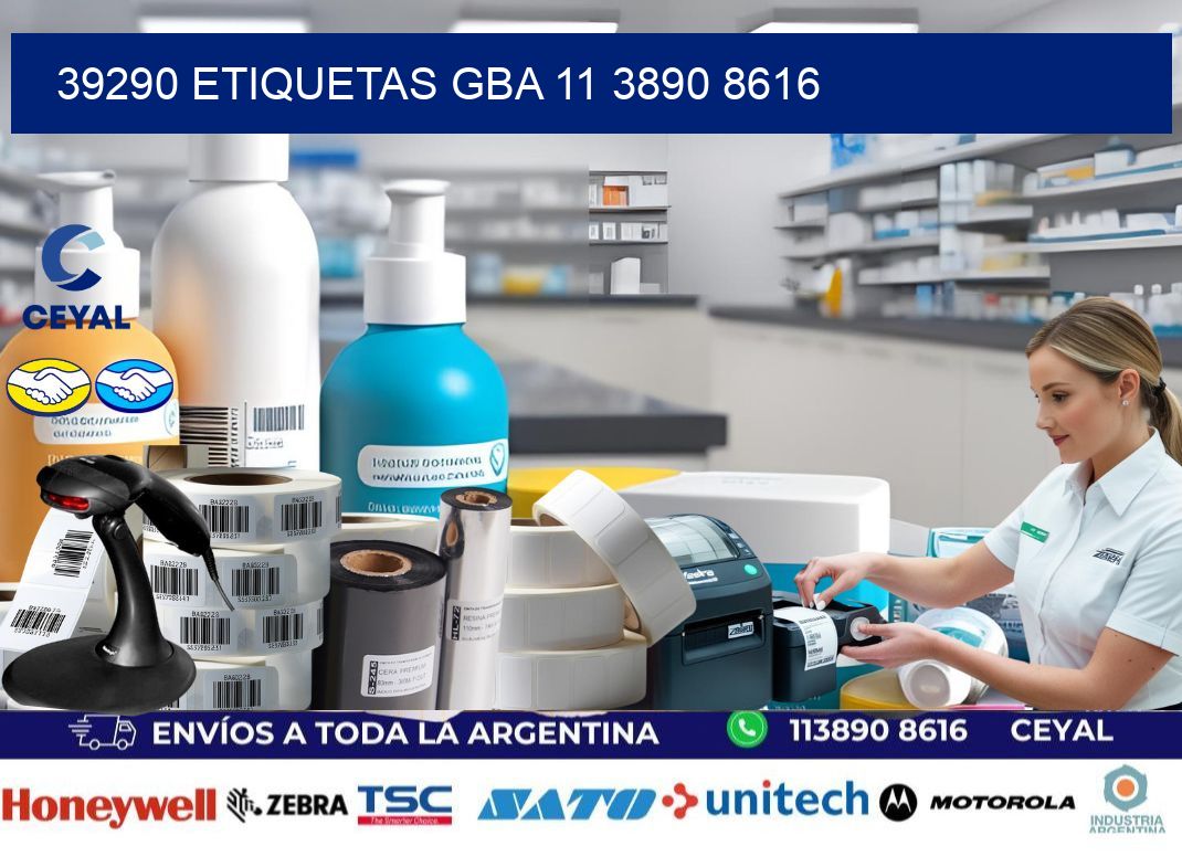 39290 ETIQUETAS GBA 11 3890 8616