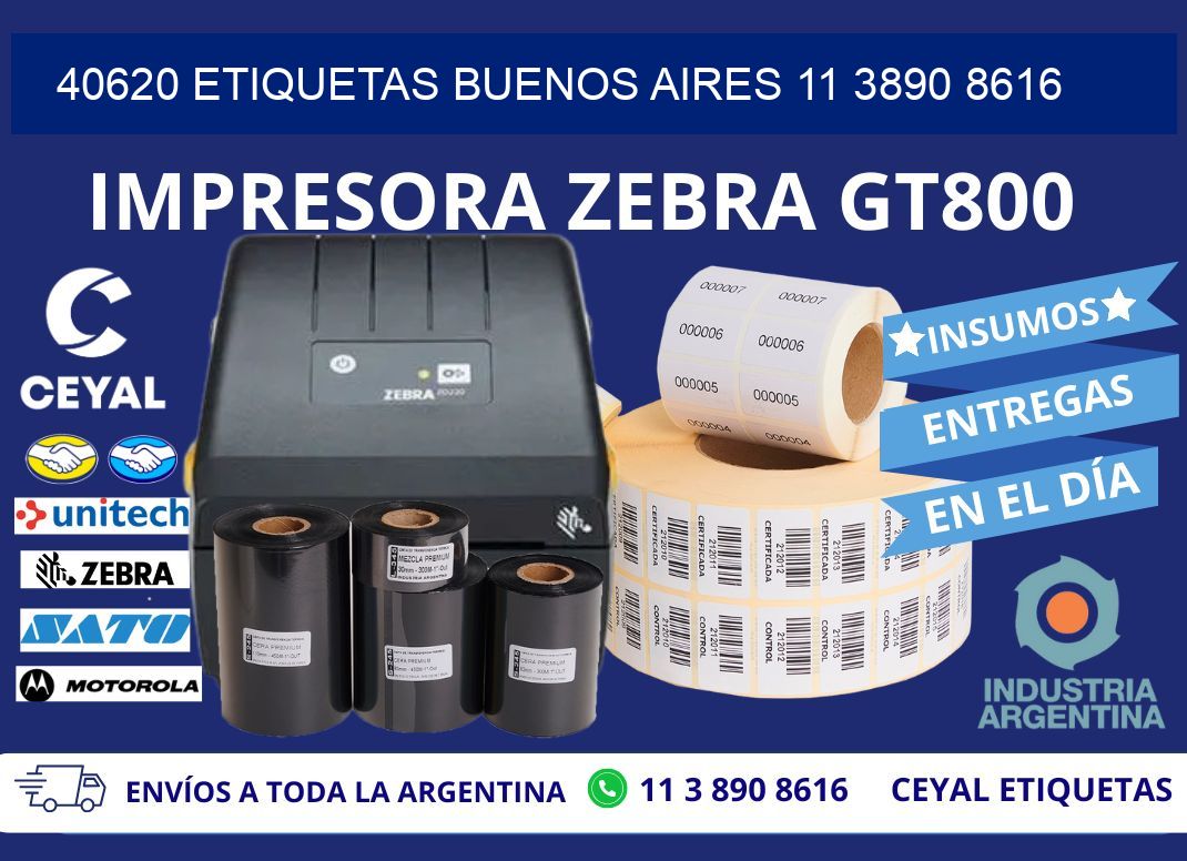 40620 ETIQUETAS BUENOS AIRES 11 3890 8616