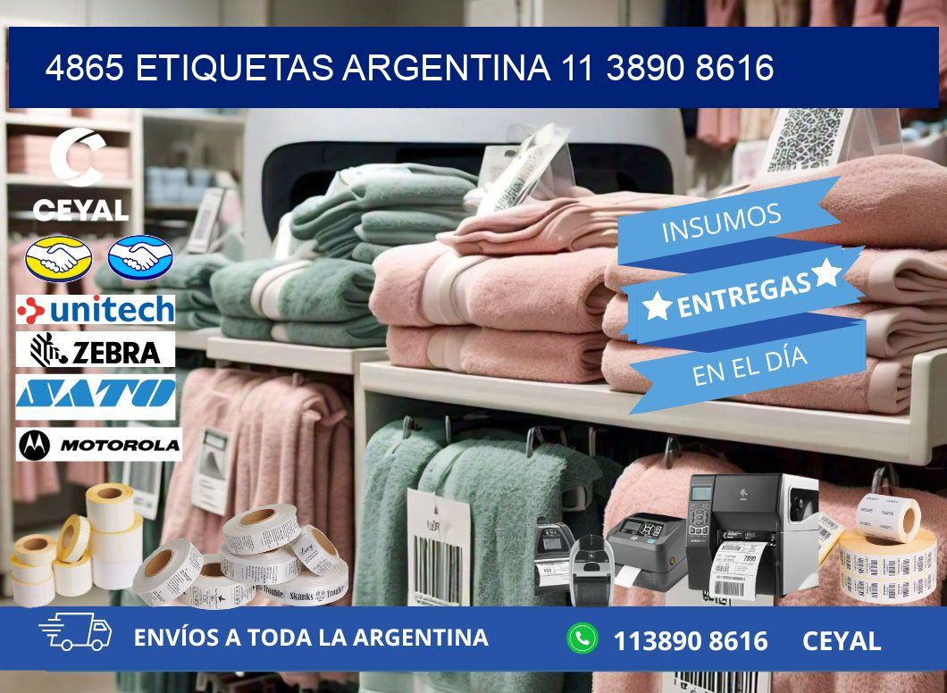 4865 ETIQUETAS ARGENTINA 11 3890 8616