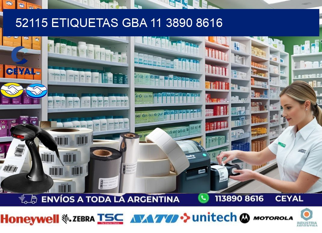 52115 ETIQUETAS GBA 11 3890 8616