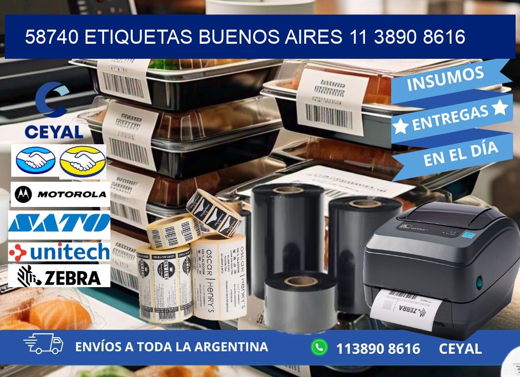58740 ETIQUETAS BUENOS AIRES 11 3890 8616