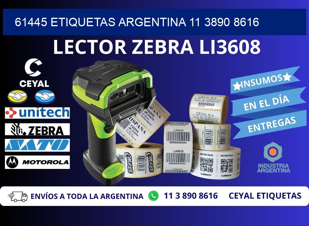 61445 ETIQUETAS ARGENTINA 11 3890 8616