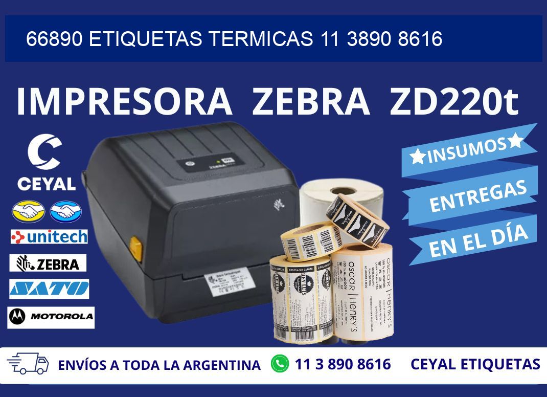 66890 ETIQUETAS TERMICAS 11 3890 8616