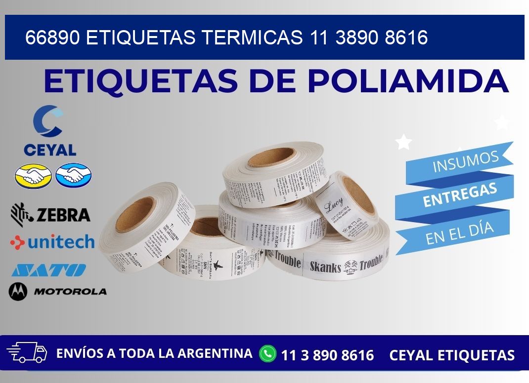 66890 ETIQUETAS TERMICAS 11 3890 8616