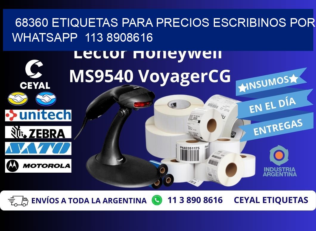 68360 ETIQUETAS PARA PRECIOS ESCRIBINOS POR WHATSAPP  113 8908616