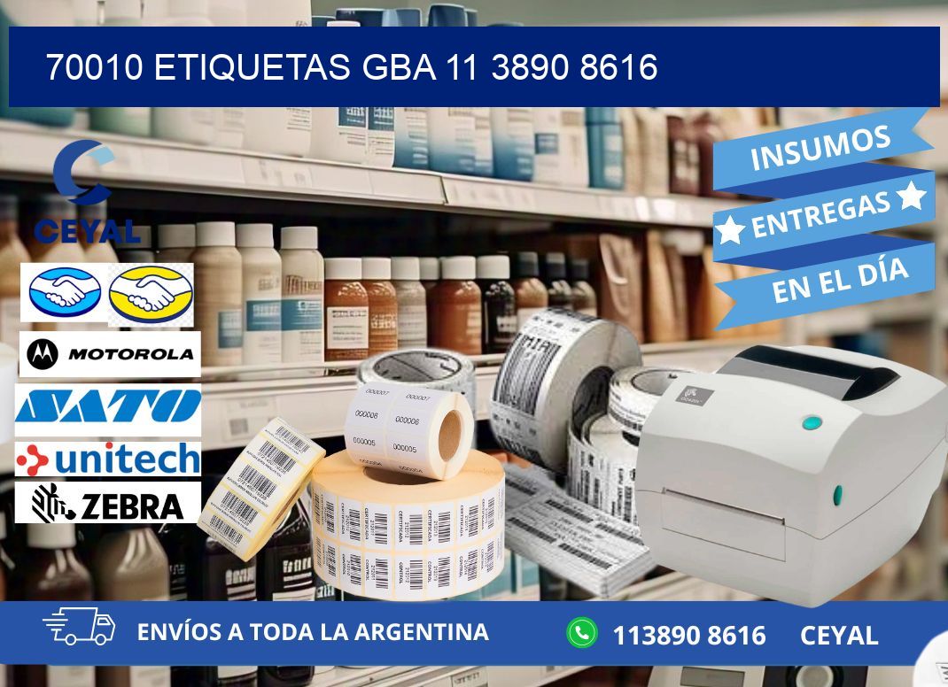 70010 ETIQUETAS GBA 11 3890 8616