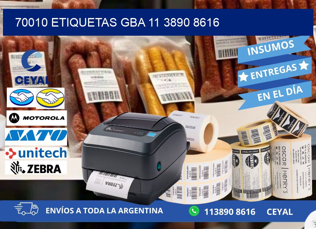 70010 ETIQUETAS GBA 11 3890 8616