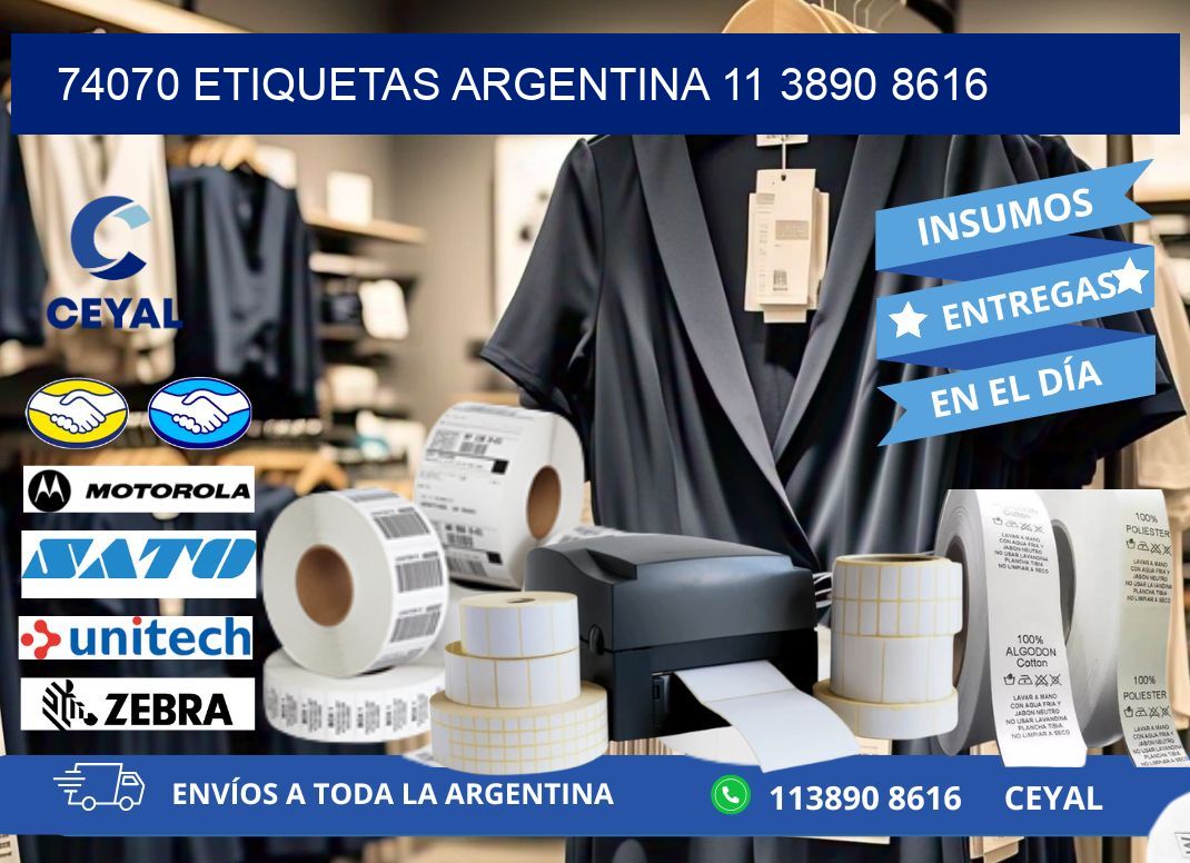 74070 ETIQUETAS ARGENTINA 11 3890 8616