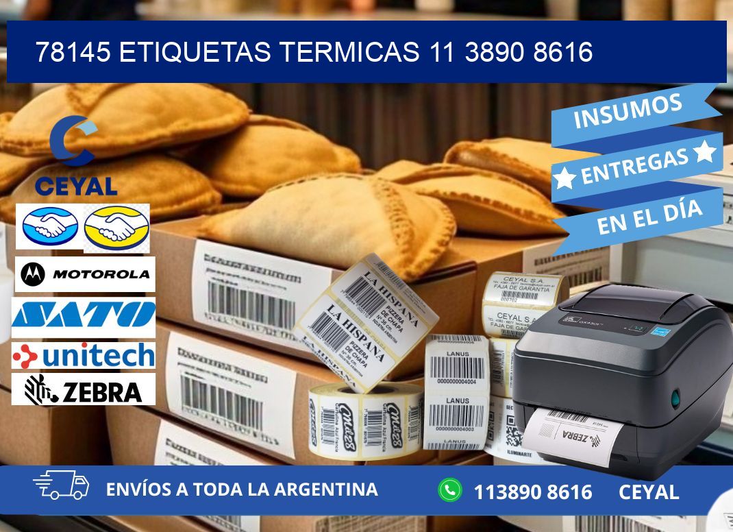 78145 ETIQUETAS TERMICAS 11 3890 8616