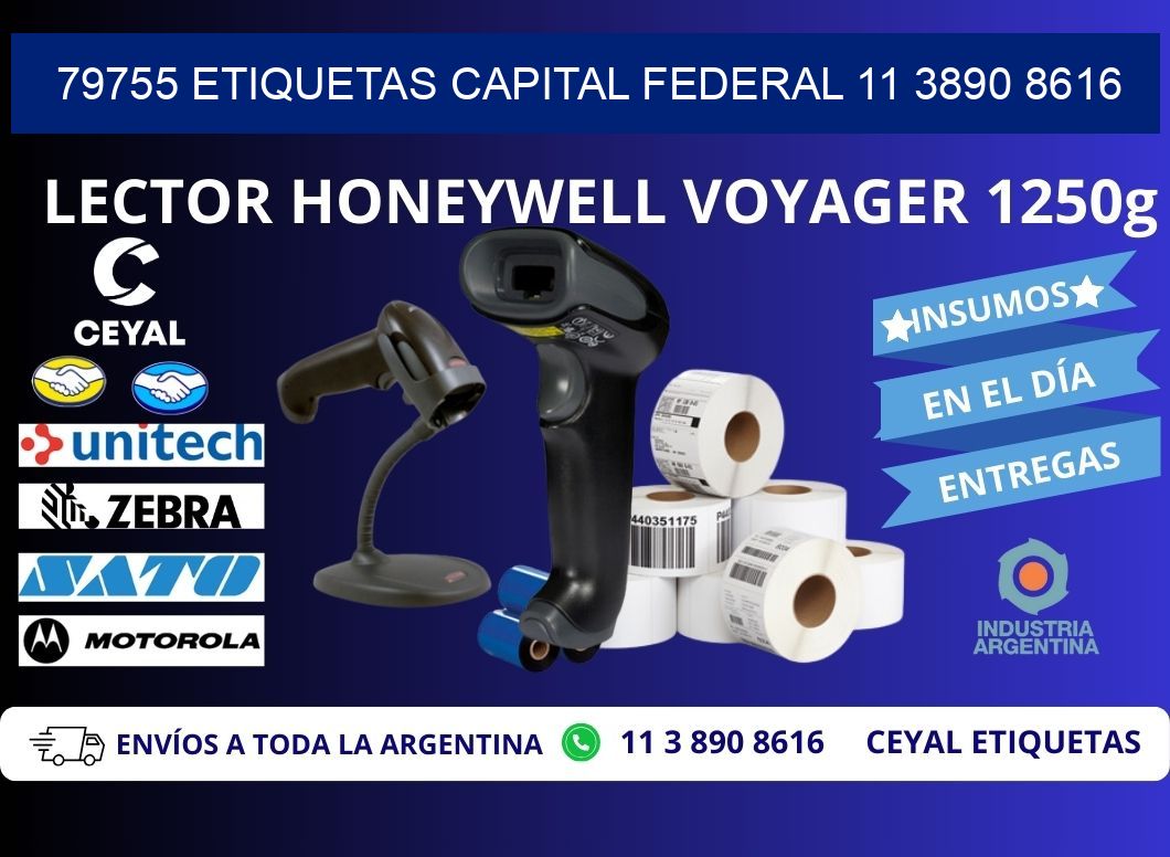 79755 ETIQUETAS CAPITAL FEDERAL 11 3890 8616