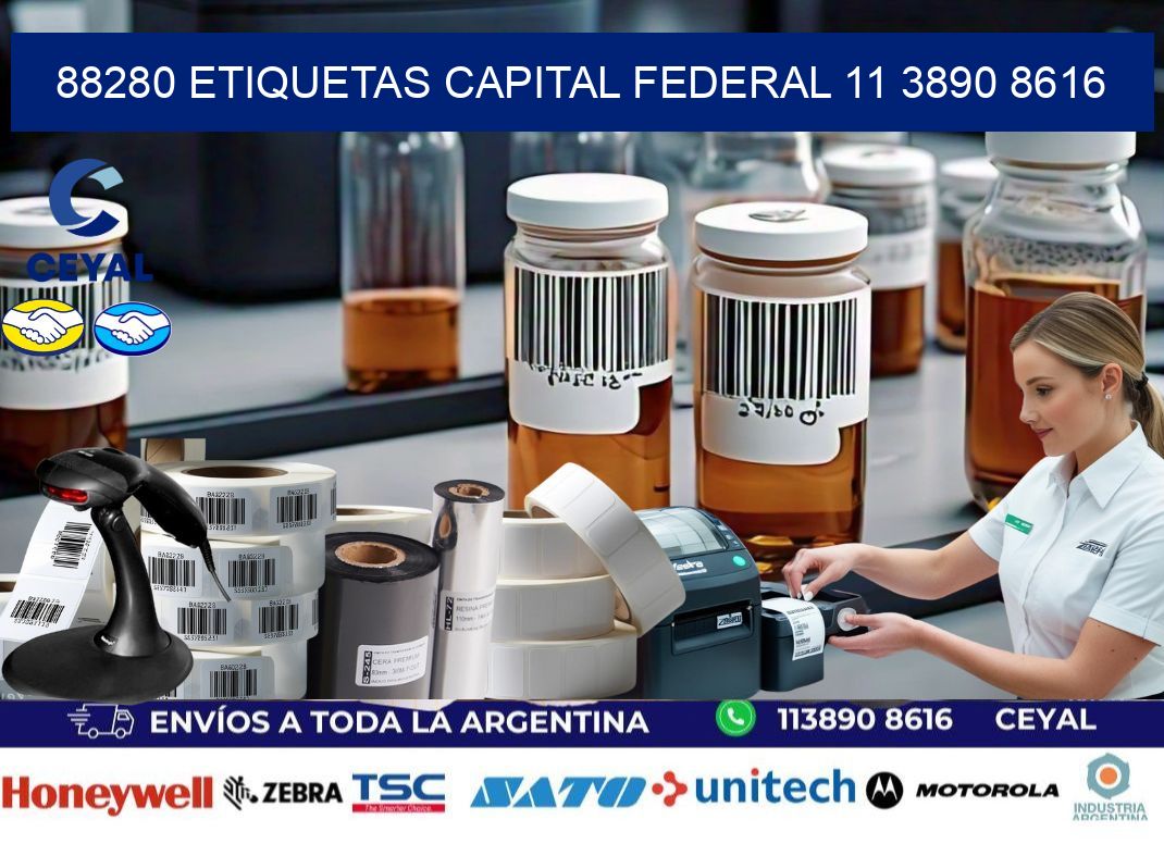 88280 ETIQUETAS CAPITAL FEDERAL 11 3890 8616