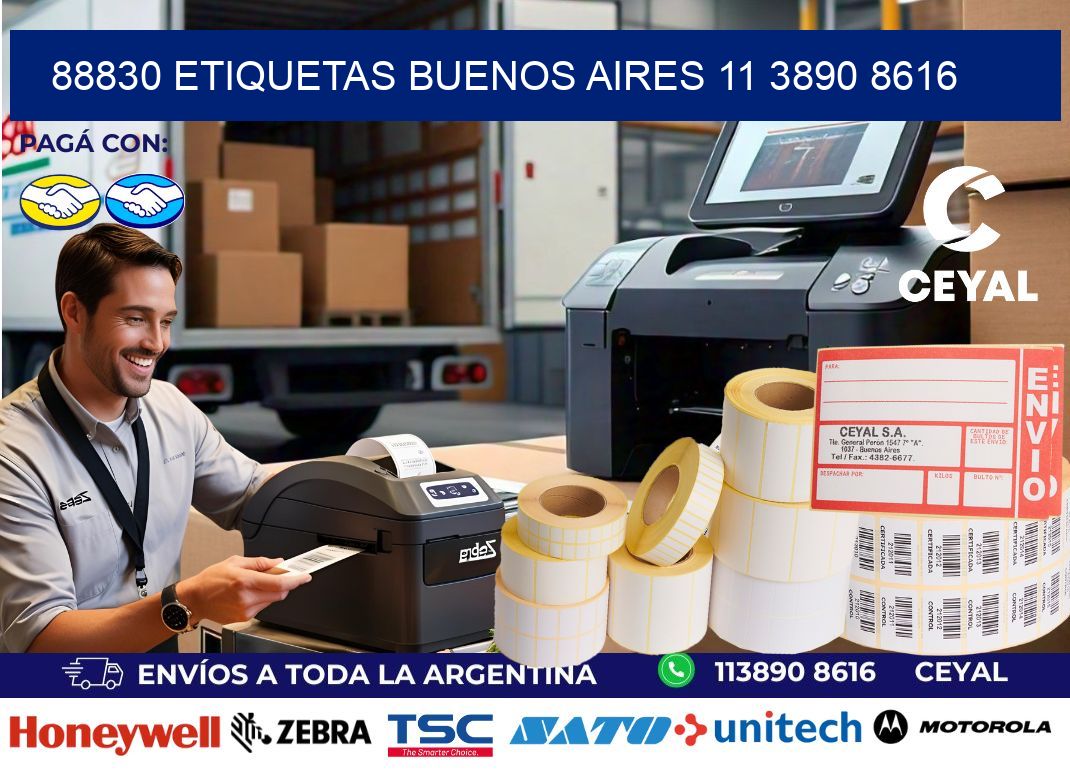 88830 ETIQUETAS BUENOS AIRES 11 3890 8616
