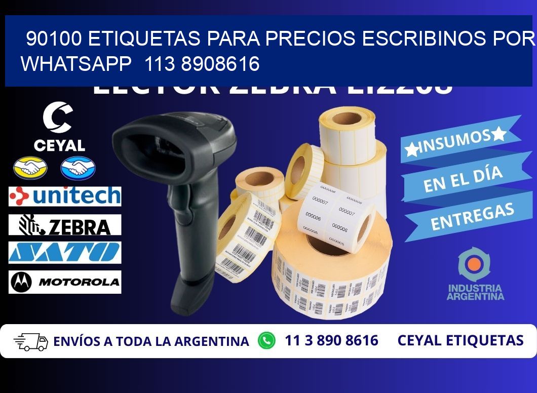 90100 ETIQUETAS PARA PRECIOS ESCRIBINOS POR WHATSAPP  113 8908616