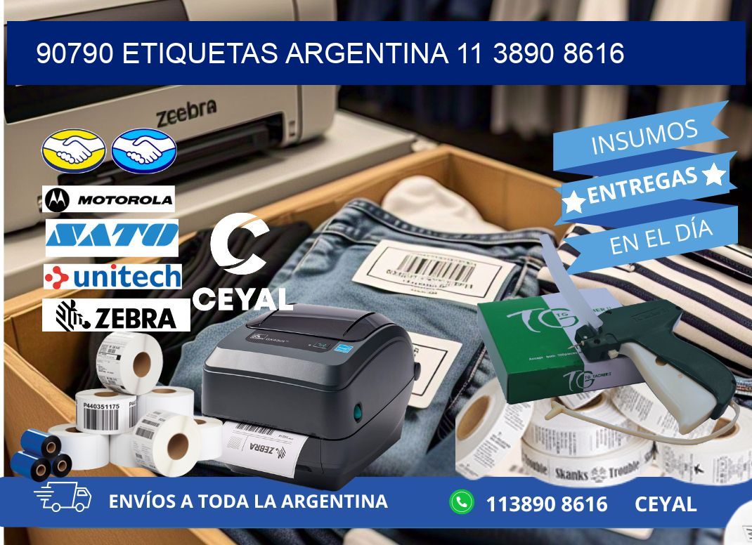 90790 ETIQUETAS ARGENTINA 11 3890 8616