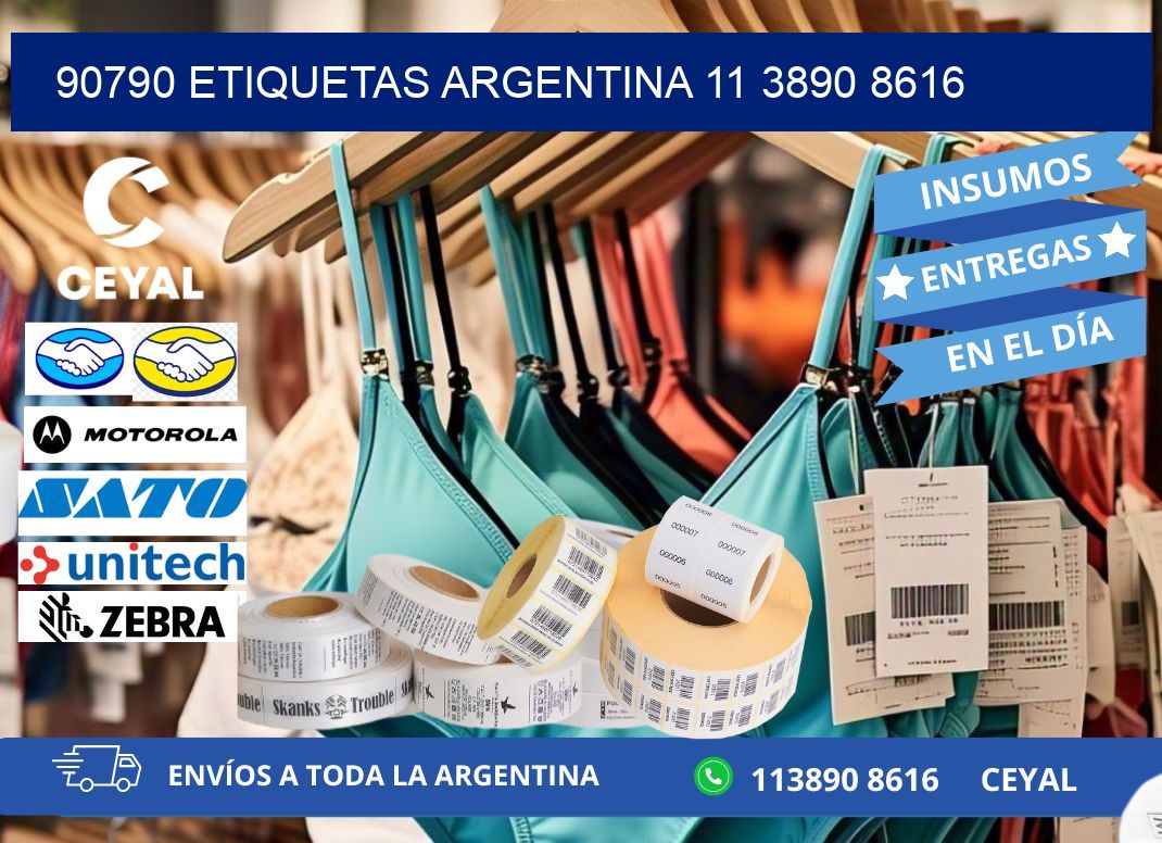 90790 ETIQUETAS ARGENTINA 11 3890 8616