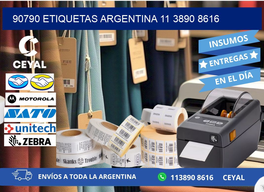90790 ETIQUETAS ARGENTINA 11 3890 8616