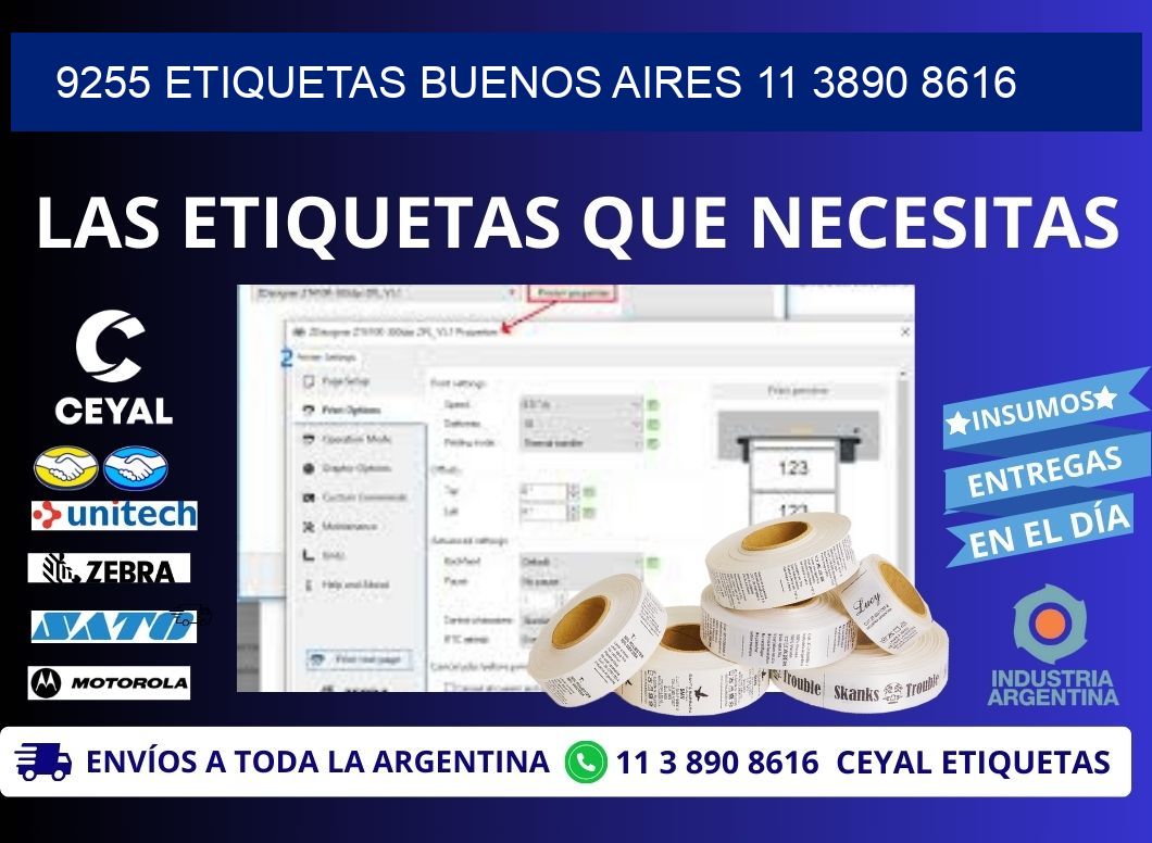 9255 ETIQUETAS BUENOS AIRES 11 3890 8616