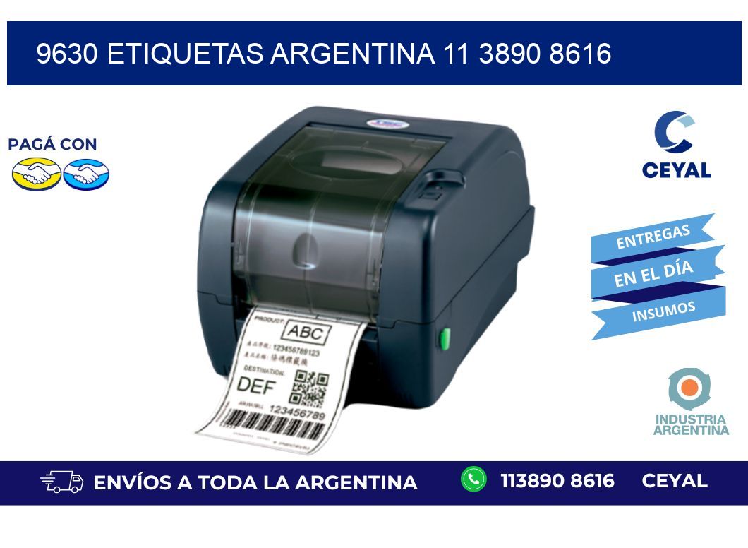 9630 ETIQUETAS ARGENTINA 11 3890 8616