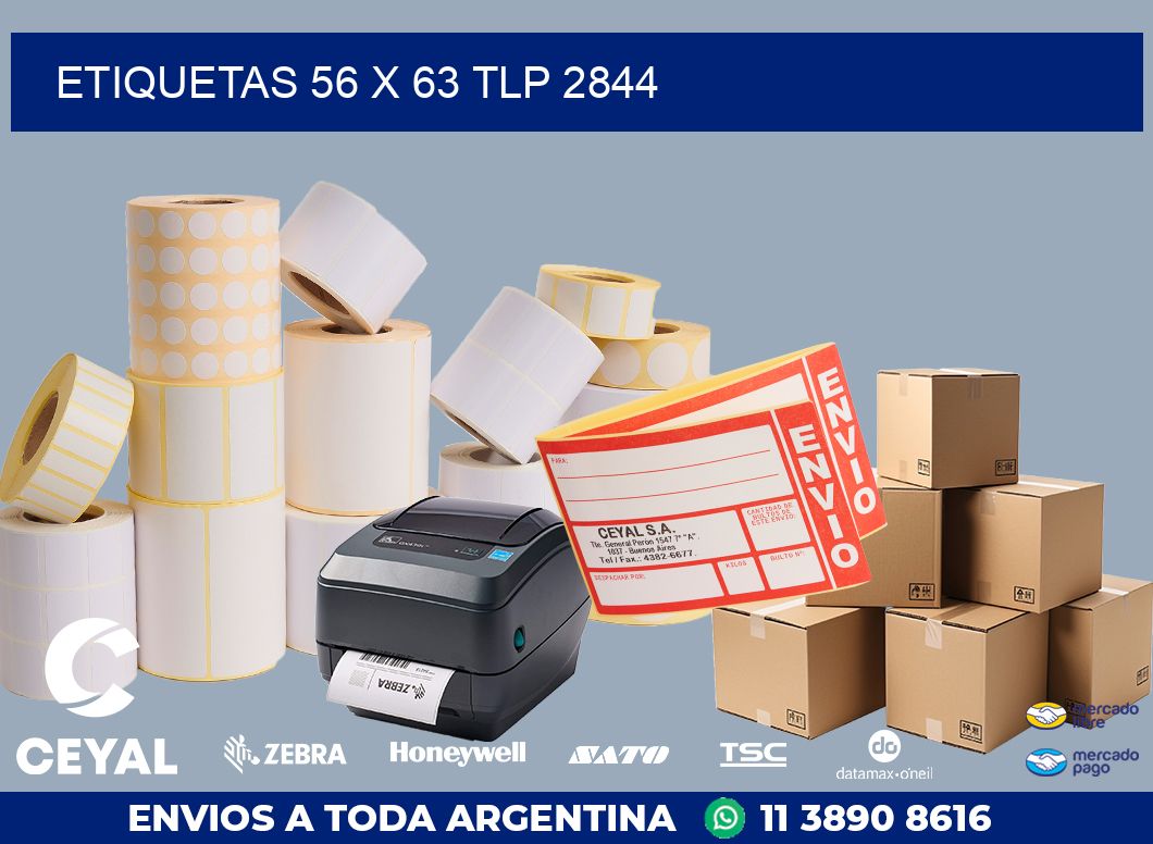 ETIQUETAS 56 x 63 TLP 2844