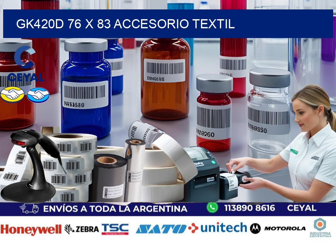 GK420D 76 x 83 ACCESORIO TEXTIL
