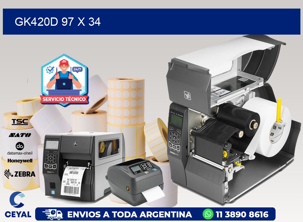 GK420D 97 x 34