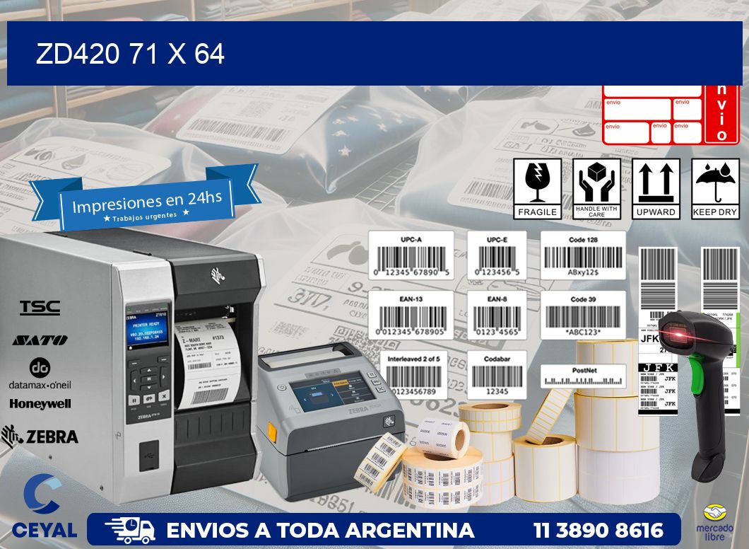 ZD420 71 x 64