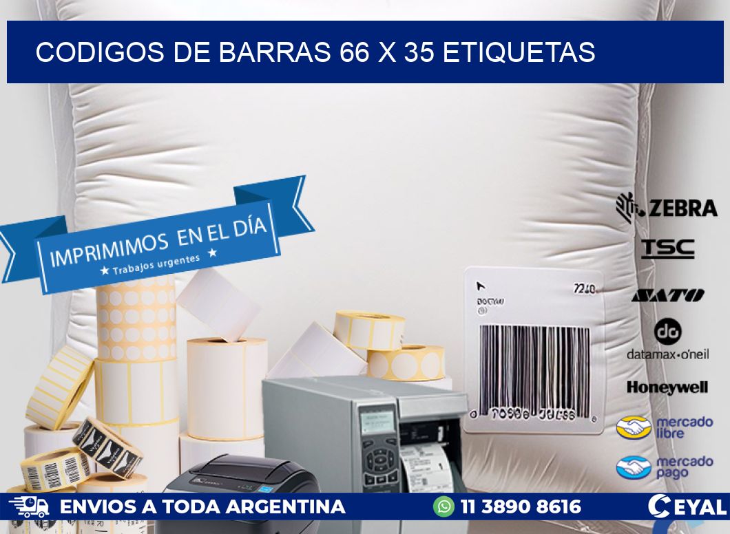 codigos de barras 66 x 35 etiquetas