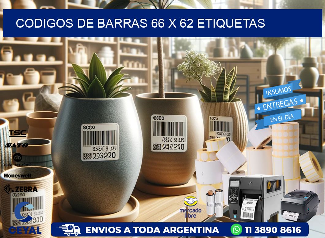 codigos de barras 66 x 62 etiquetas