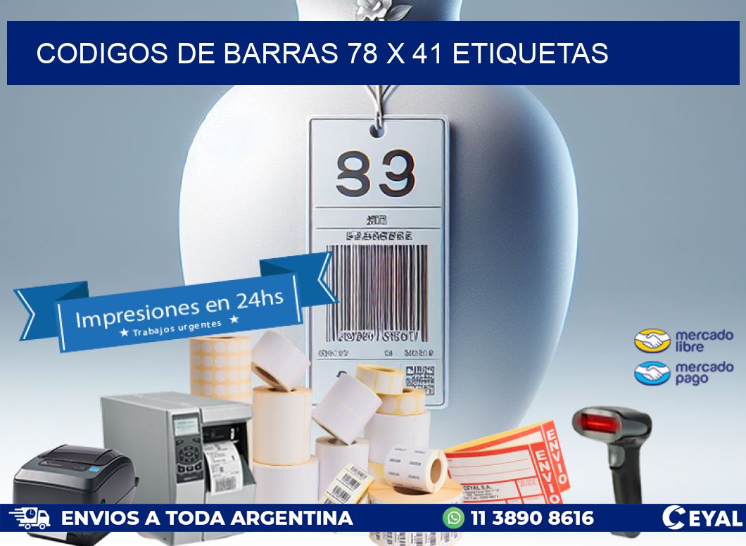 codigos de barras 78 x 41 etiquetas