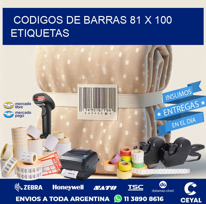 codigos de barras 81 x 100 etiquetas