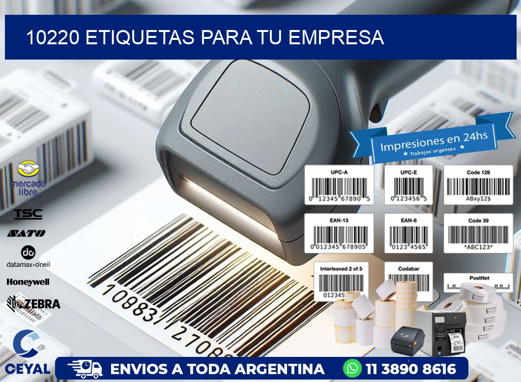 10220 etiquetas para tu empresa