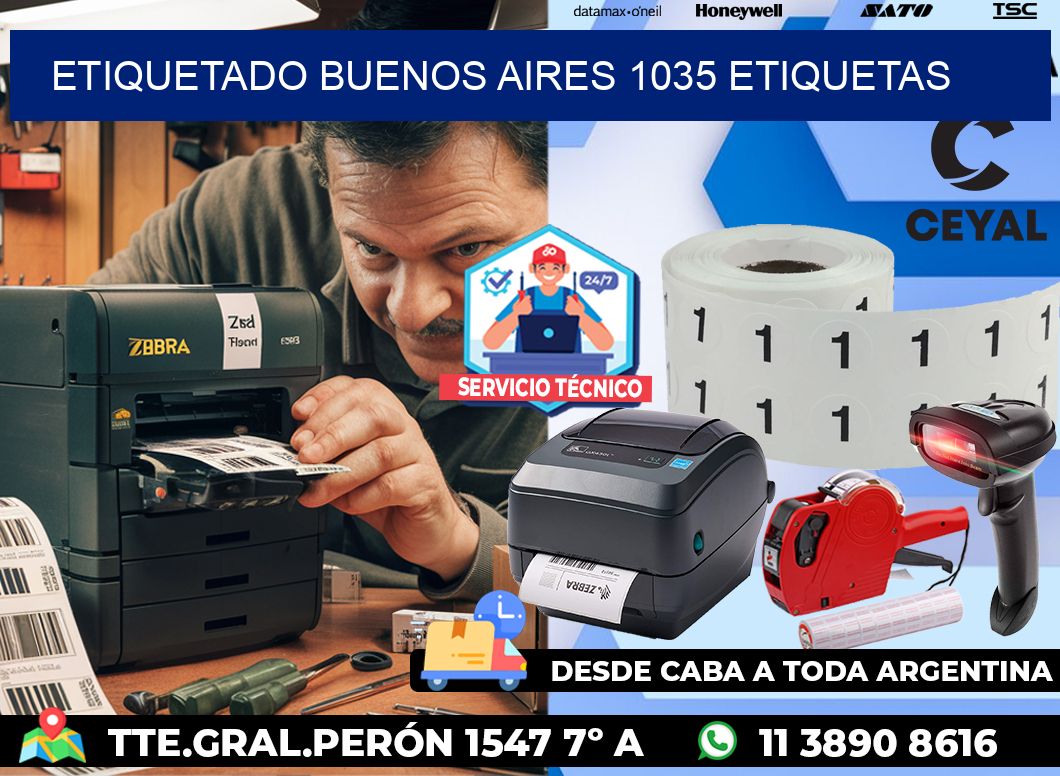 etiquetado buenos aires 1035 etiquetas