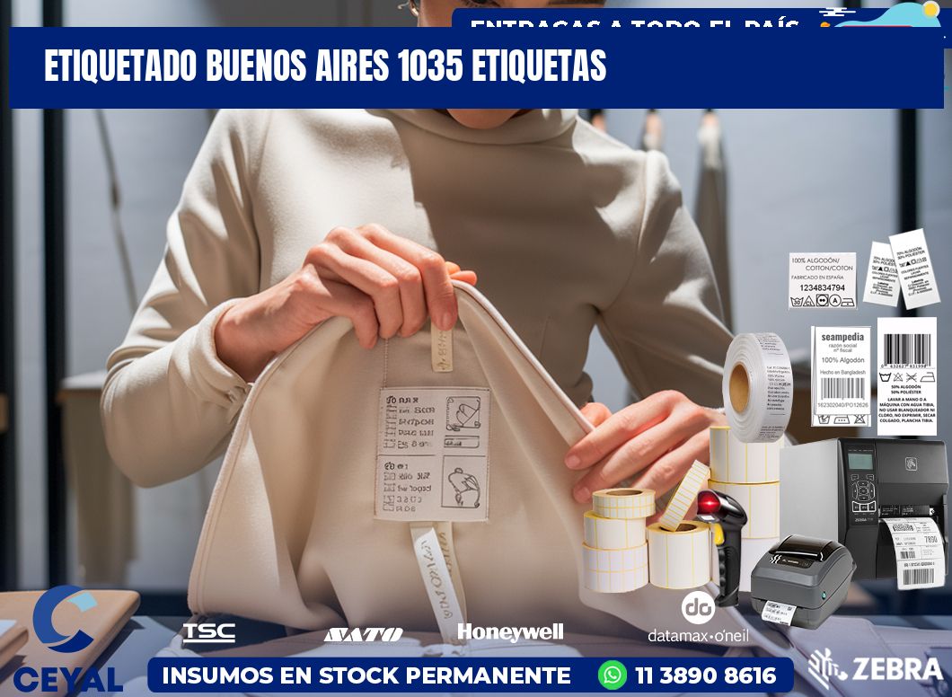 etiquetado buenos aires 1035 etiquetas
