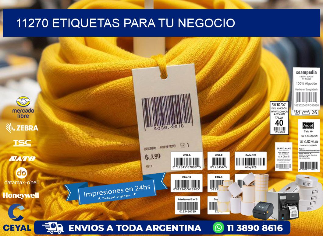 11270 etiquetas para tu negocio
