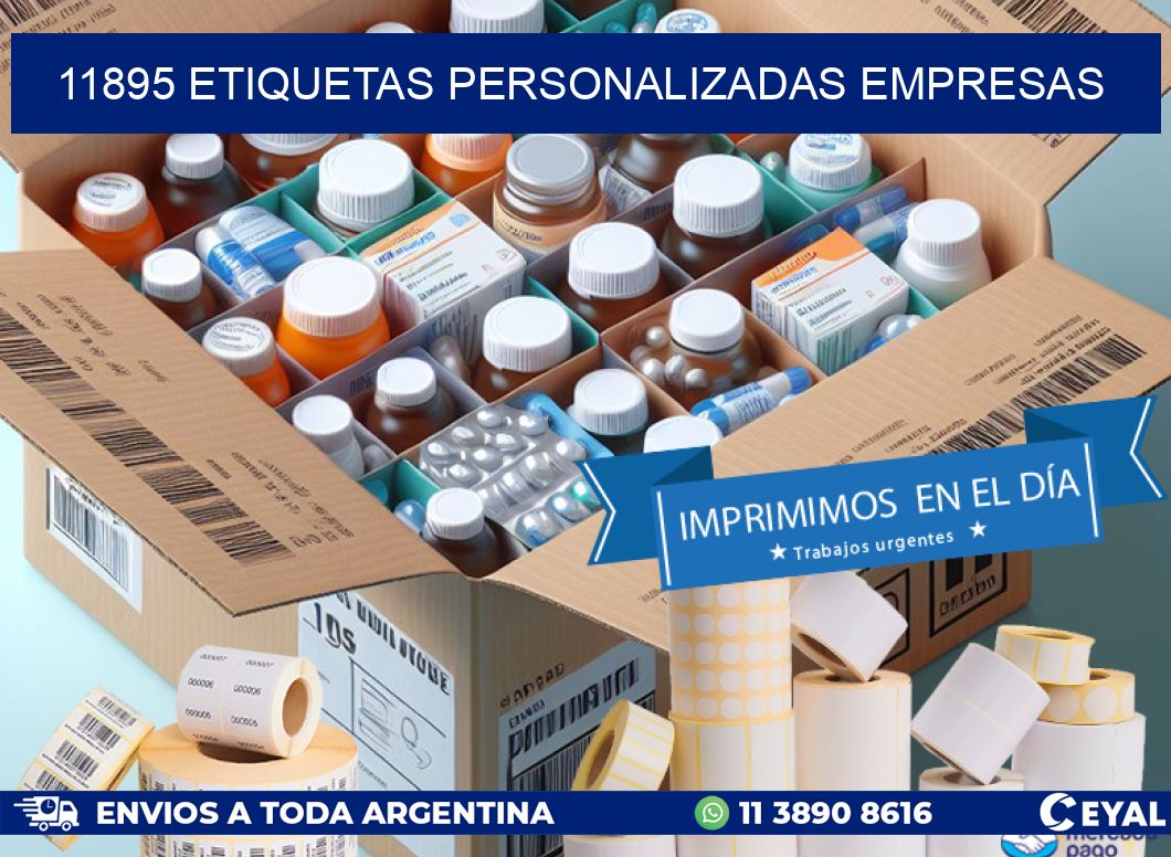 11895 Etiquetas personalizadas empresas